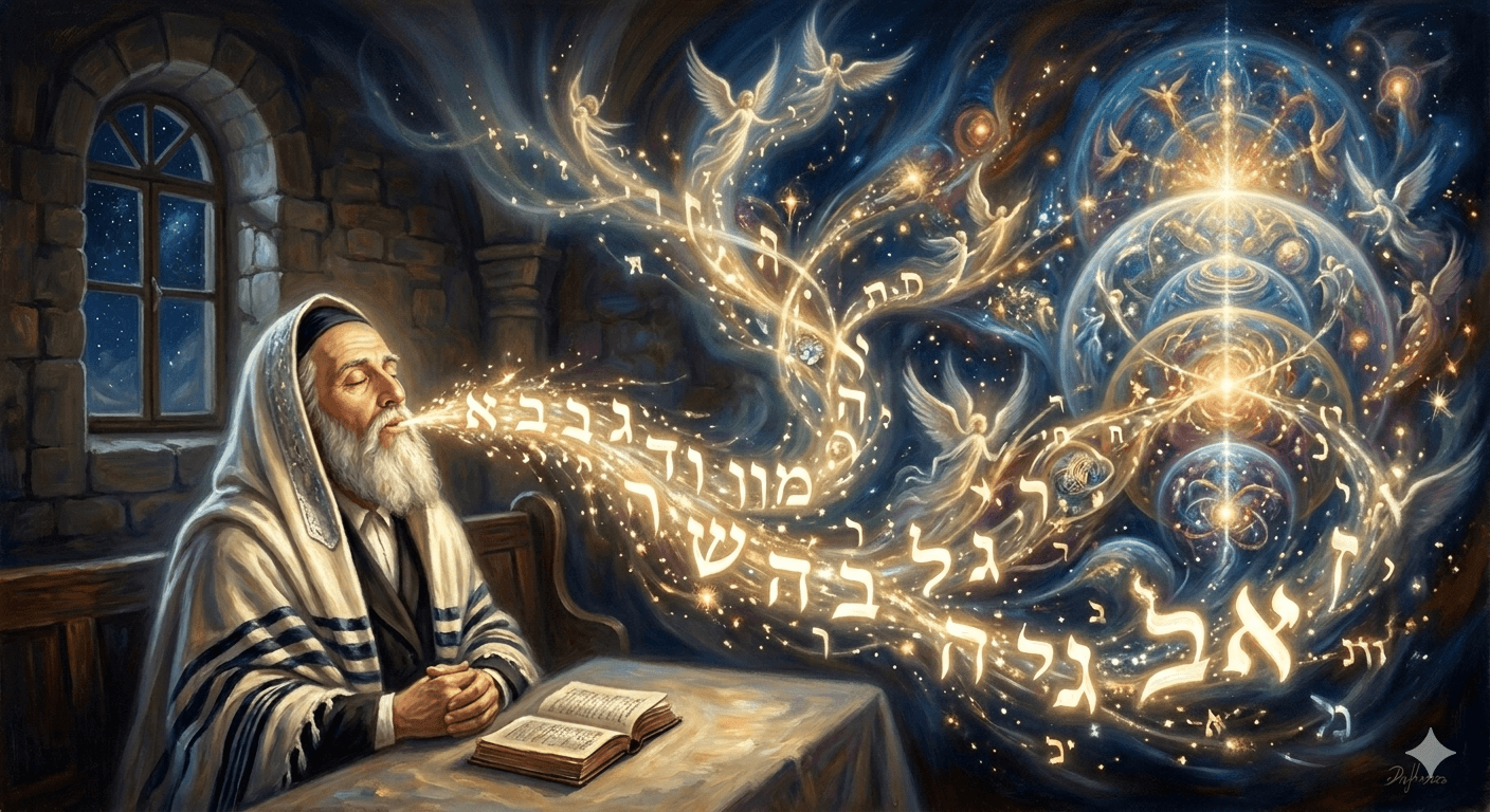 תפילה כמדיטצית אותיות - מתורת הבעל שם טוב